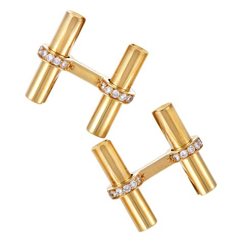 cartier mens cufflinks